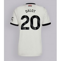 Maglie da calcio Manchester United Diogo Dalot #20 Terza Maglia 2024-25 Manica Corta